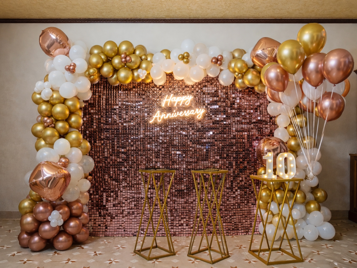 360D balloon decoration – Proposal & Romantic Setup in Basavanagudi, Bangalore