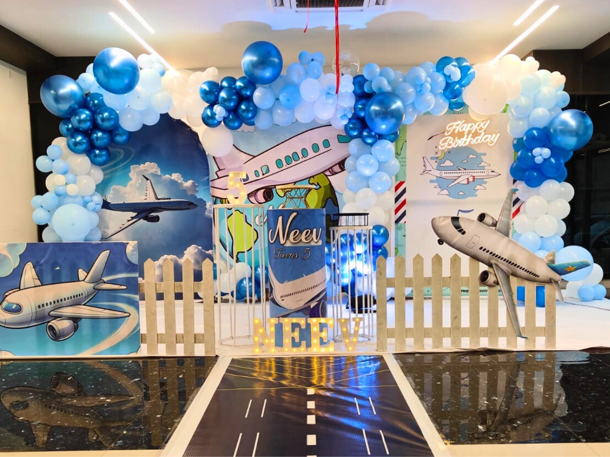 360D balloon decoration – Event Decoration in Dollars Colony, Bangalore