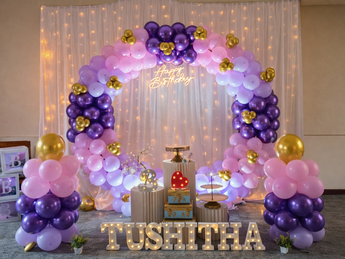 PVN events – Balloon Decoration in Devanahalli, Bangalore
