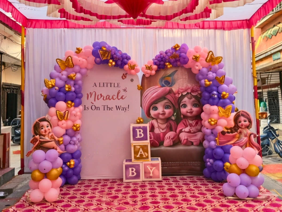 Dimond cut events – Balloon Decoration in Mathikere, Bangalore