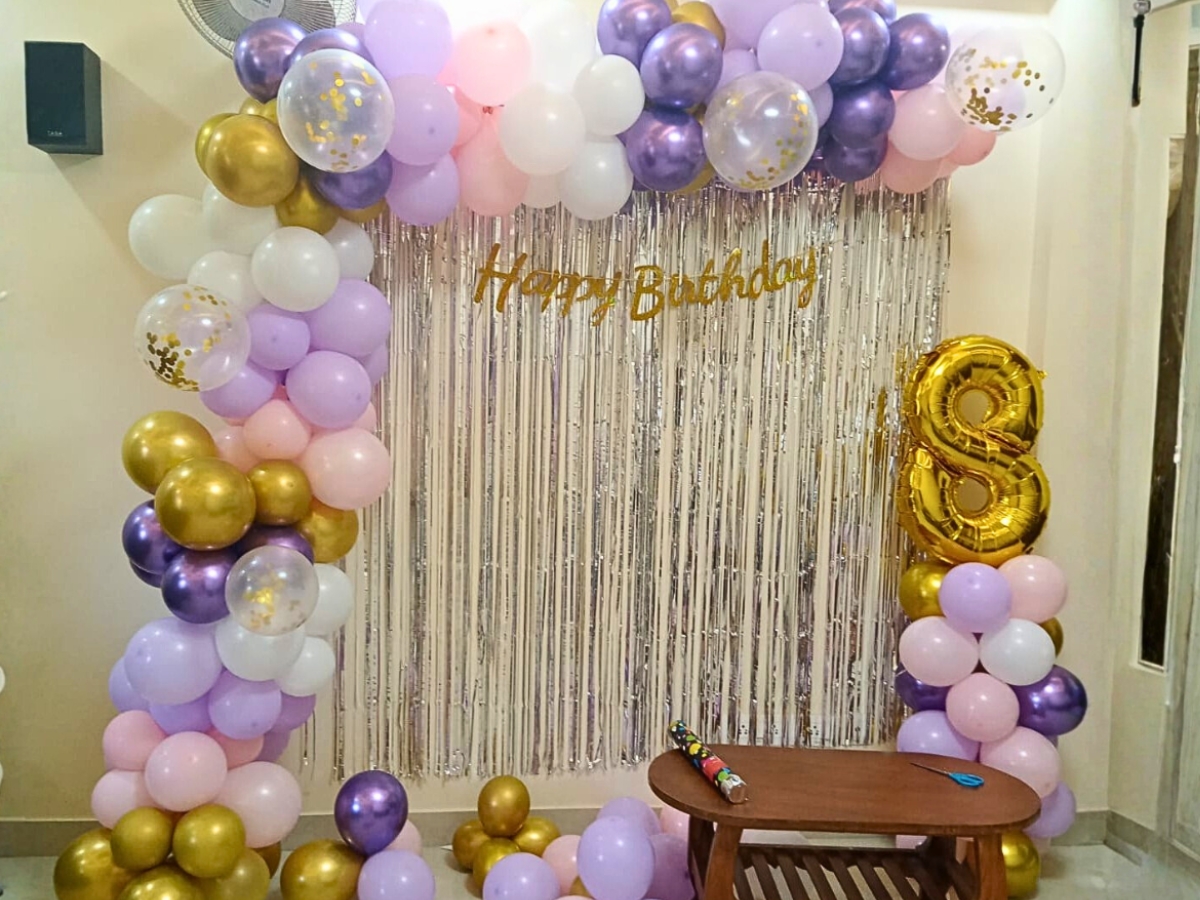 Happy Party Zone – Balloon Decoration in BTM Layout, Bangalore
