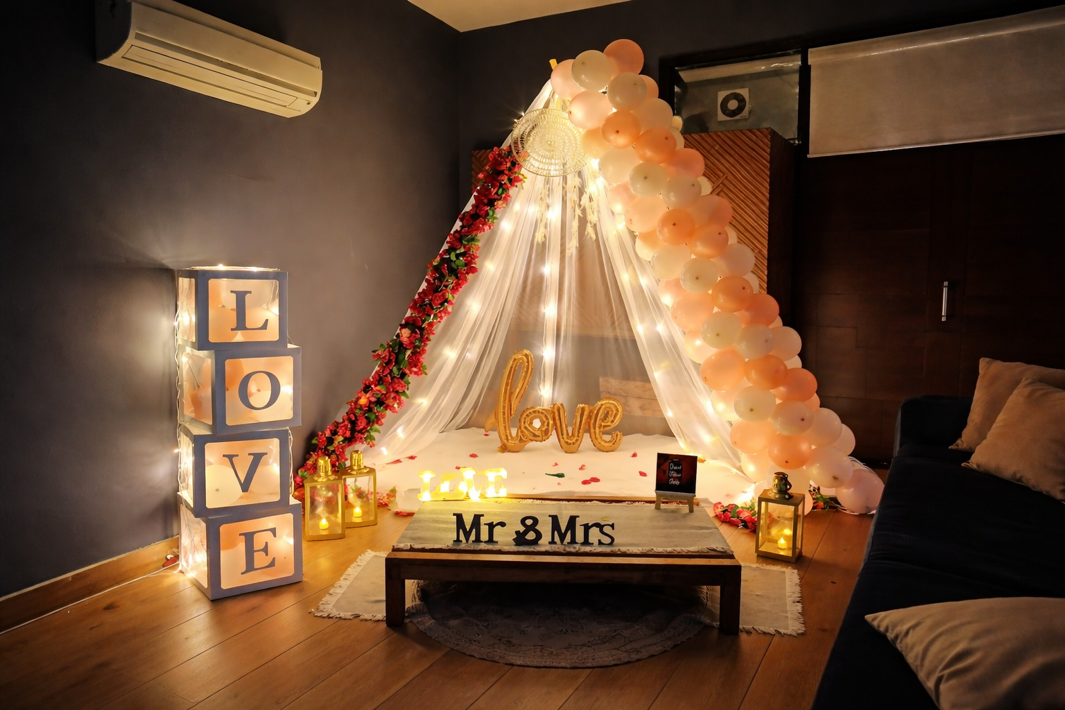 Aakruthi Events – Proposal & Romantic Setup in Whitefield, Bangalore