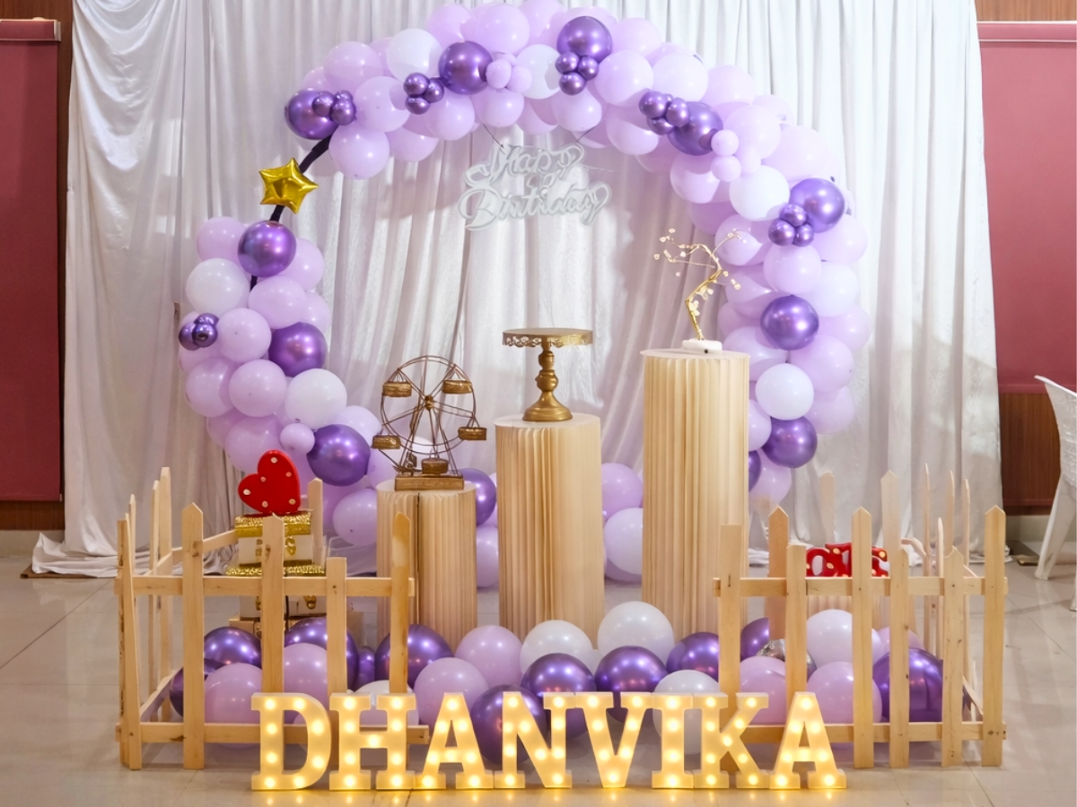 Gajanana event management – Balloon Decoration in Vasanth Nagar, Bangalore