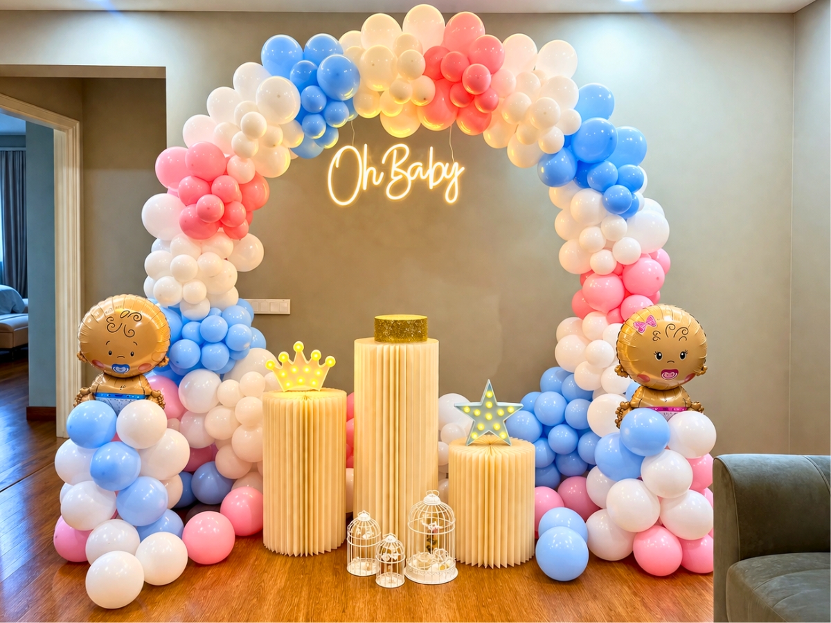 Memorable Events – Balloon Decoration in HAL, Bangalore