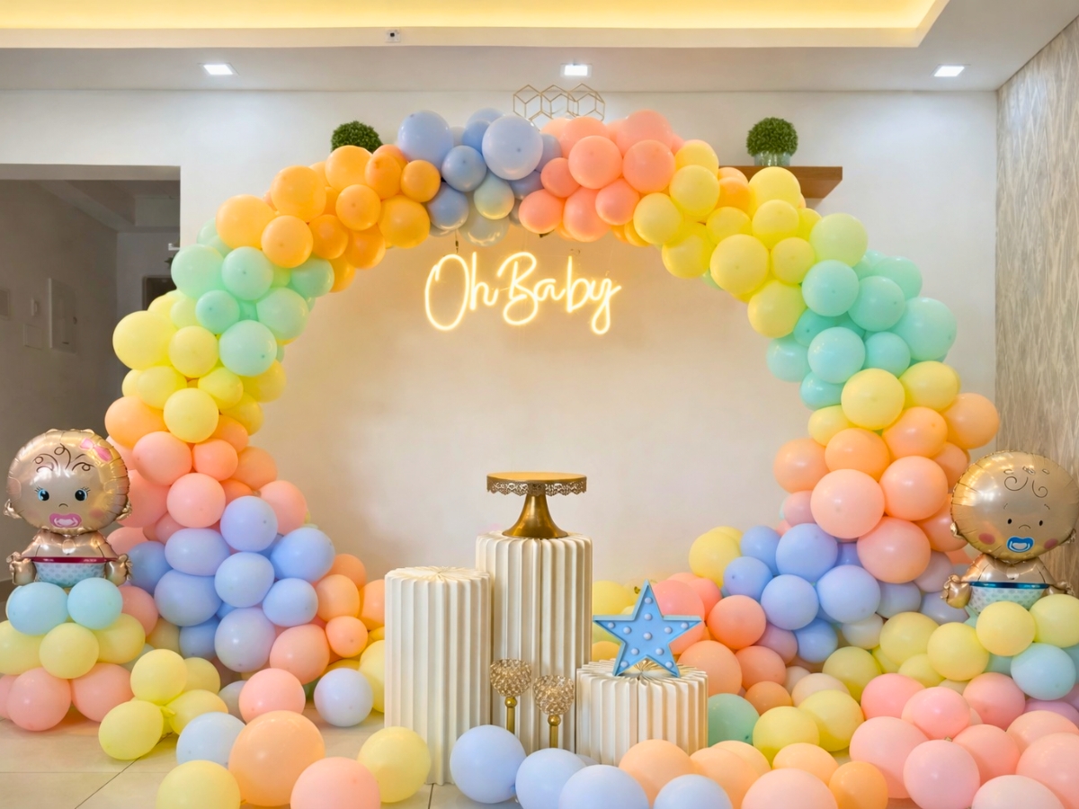 DARSHU EVENTS – Balloon Decoration in HAL, Bangalore