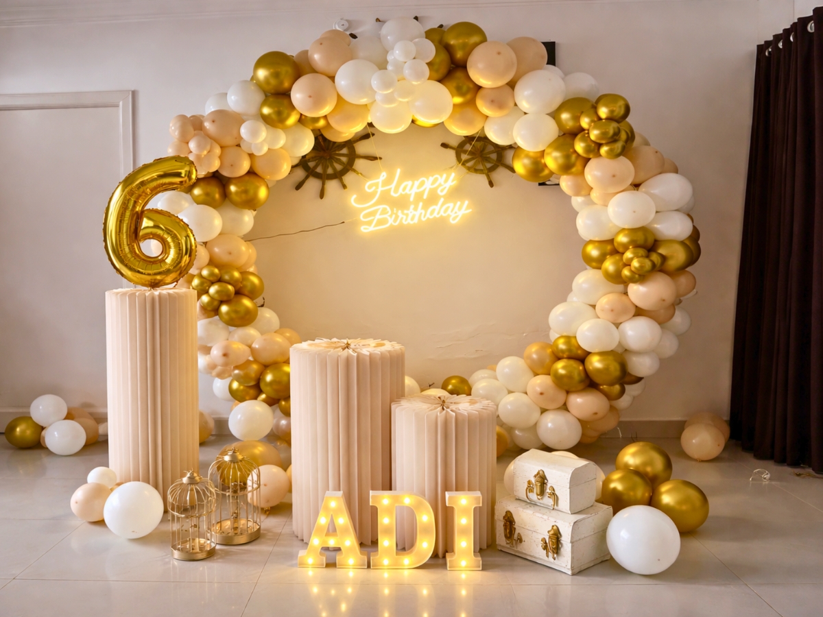 DARSHU EVENTS – Birthday Decoration in HAL, Bangalore