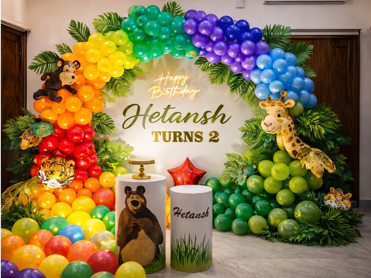perfect party events – Balloon Decoration in BTM Layout, Bangalore