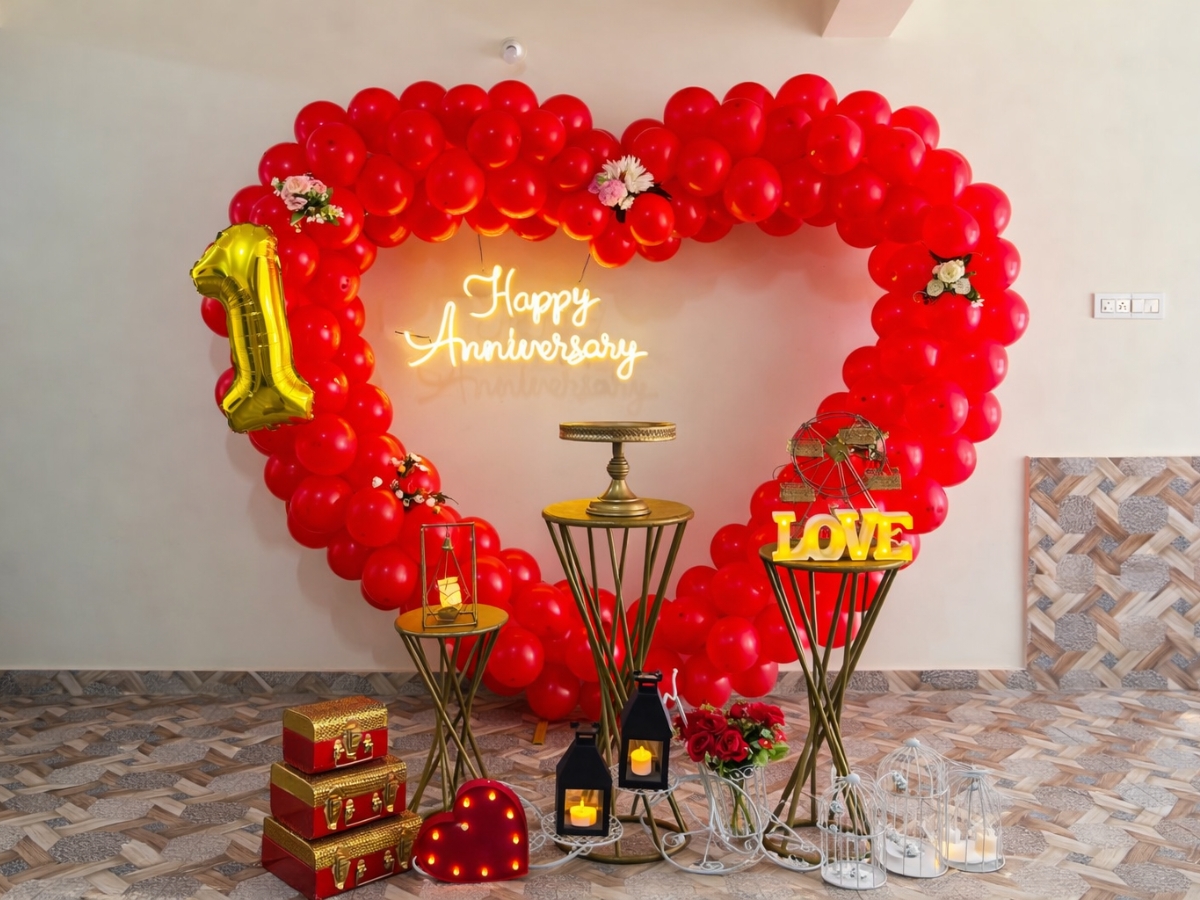 AJ Events – Proposal & Romantic Setup in Vijayanagar, Bangalore