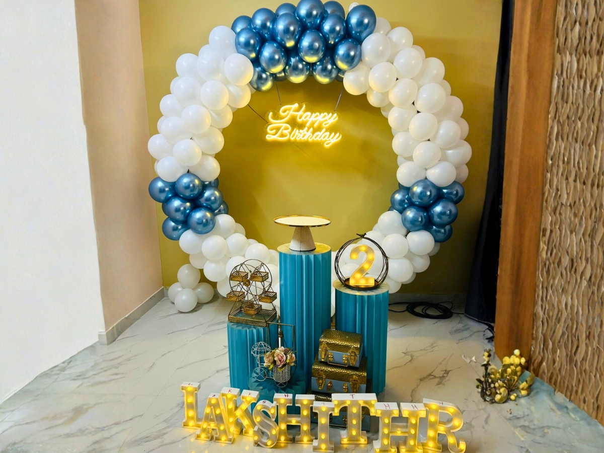 AJ Events – Balloon Decoration in Dollars Colony, Bangalore