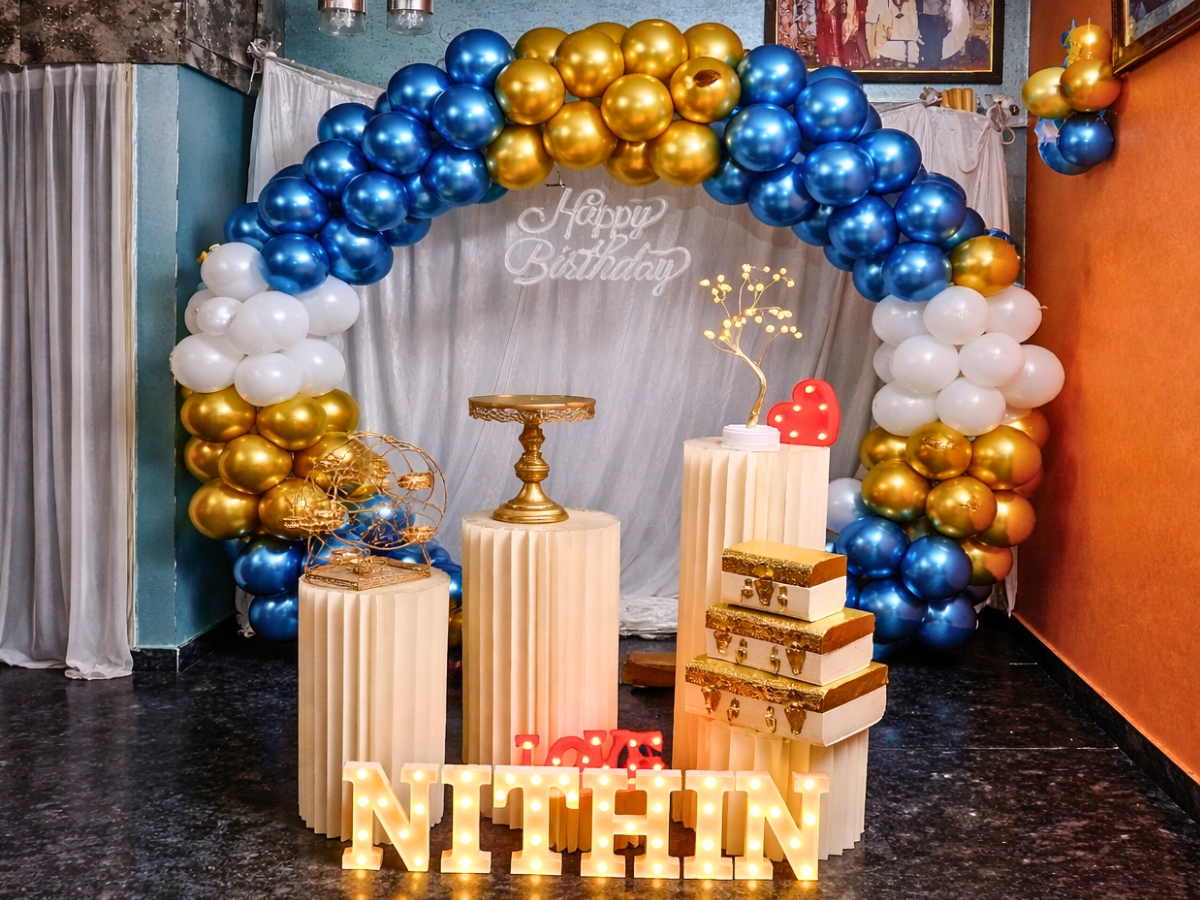Gajanana event management – Balloon Decoration in Vasanth Nagar, Bangalore