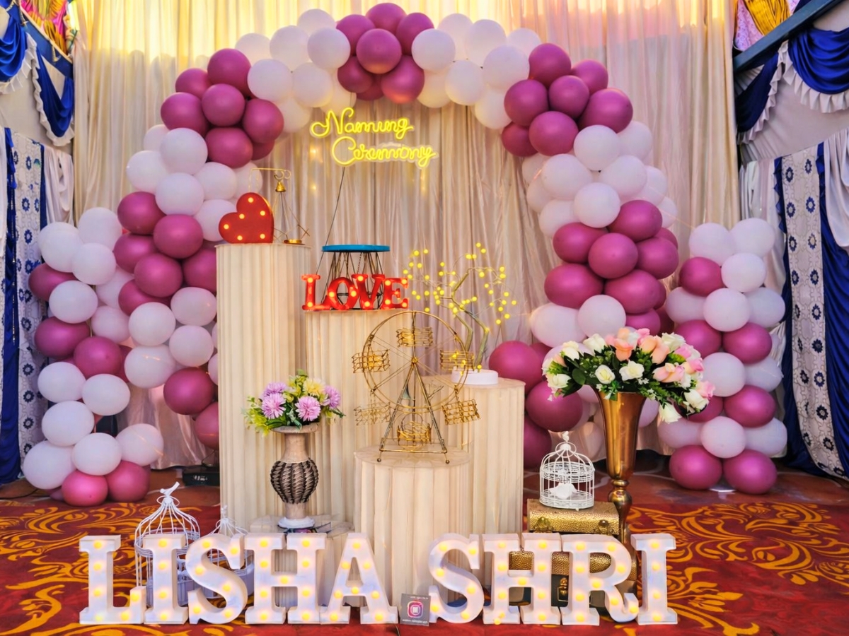 Star Events – Balloon Decoration in JP Nagar, Bangalore