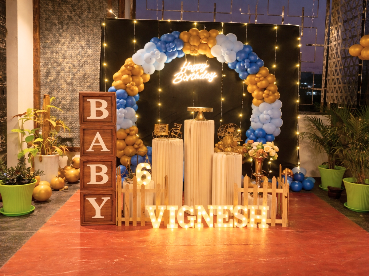 Kamble events – Birthday Decoration in RT Nagar, Bangalore