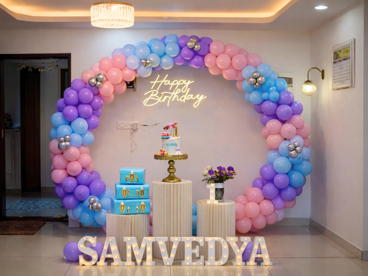 BM events – Anniversary Decoration in HAL, Bangalore